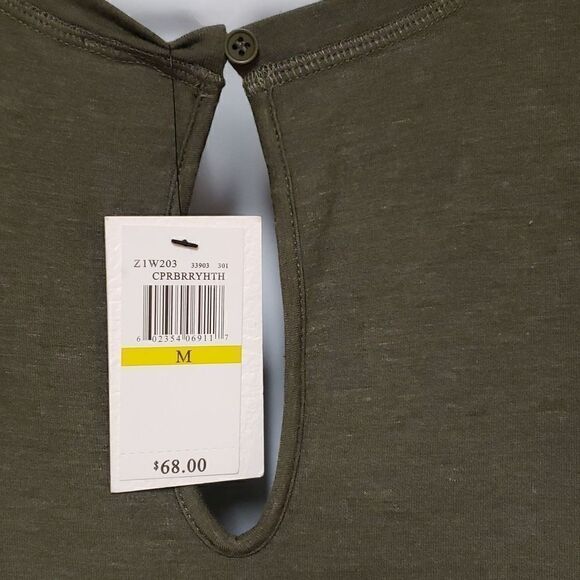 Cable & Gauge Army Green Jumpsuit sz - Picture 5 of 7